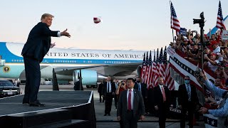 Trump and Biden campaign in swing states ahead of the US election