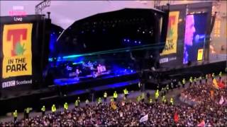 Video thumbnail of "T in the Park 2013 - The Killers - Shadowplay - Live"
