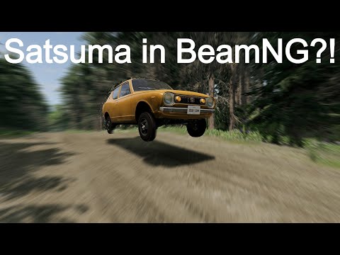 The Satsuma is now in BeamNG! (BeamNG Mod Overview)