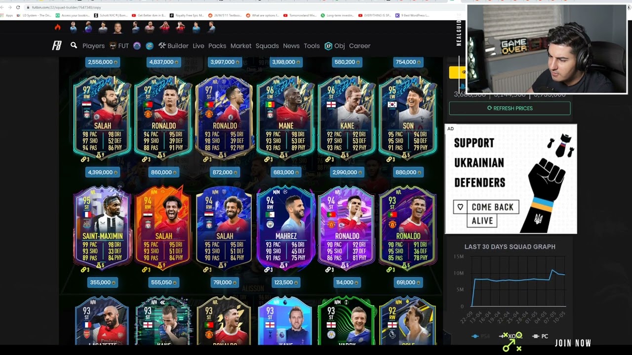 META SQUAD REVIEW TOTS (MAY) FROM TWITTER - FIFA 22