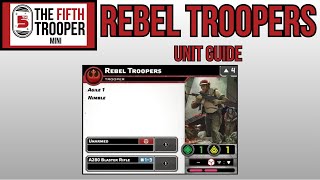 Star Wars Legion | TFT Mini - Rebel Troopers (Unit Guide)