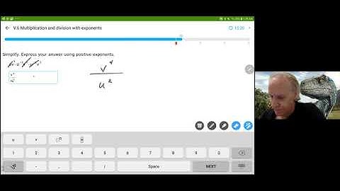 IXL Algebra1 - V.6 Multiplying and Dividing with Exponents