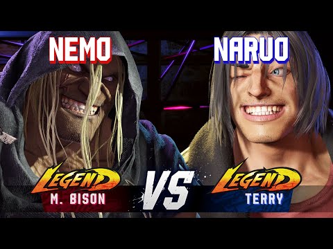 SF6 ▰ NEMO (M.Bison) vs NARUO (Terry) ▰ High Level Gameplay