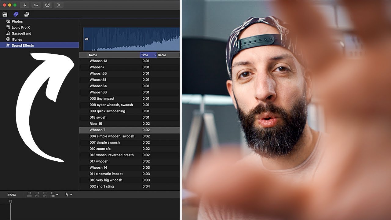 Custom Music and SFX Library in Final Cut Pro X - YouTube