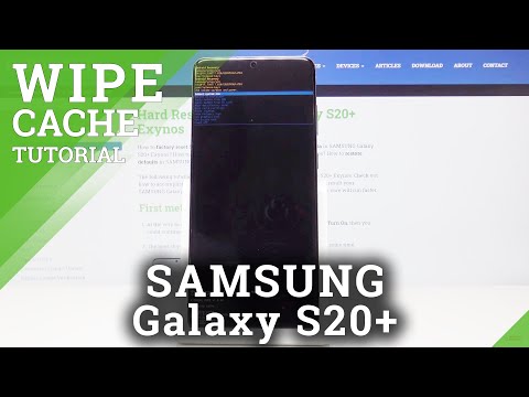 삼성 Galaxy S20 +에서 캐시를 지우는 방법-캐시 파티션 지우기