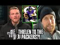 Pat McAfee & Adam Thielen Talk If Adam Wants To Be A Packer