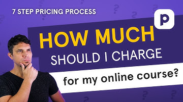 How much should I charge for my online course? (7 step pricing process)