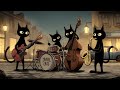 Black Cats Deep Bass Groove: PERFECT Feel Good Jazz for Productivity & Relaxation