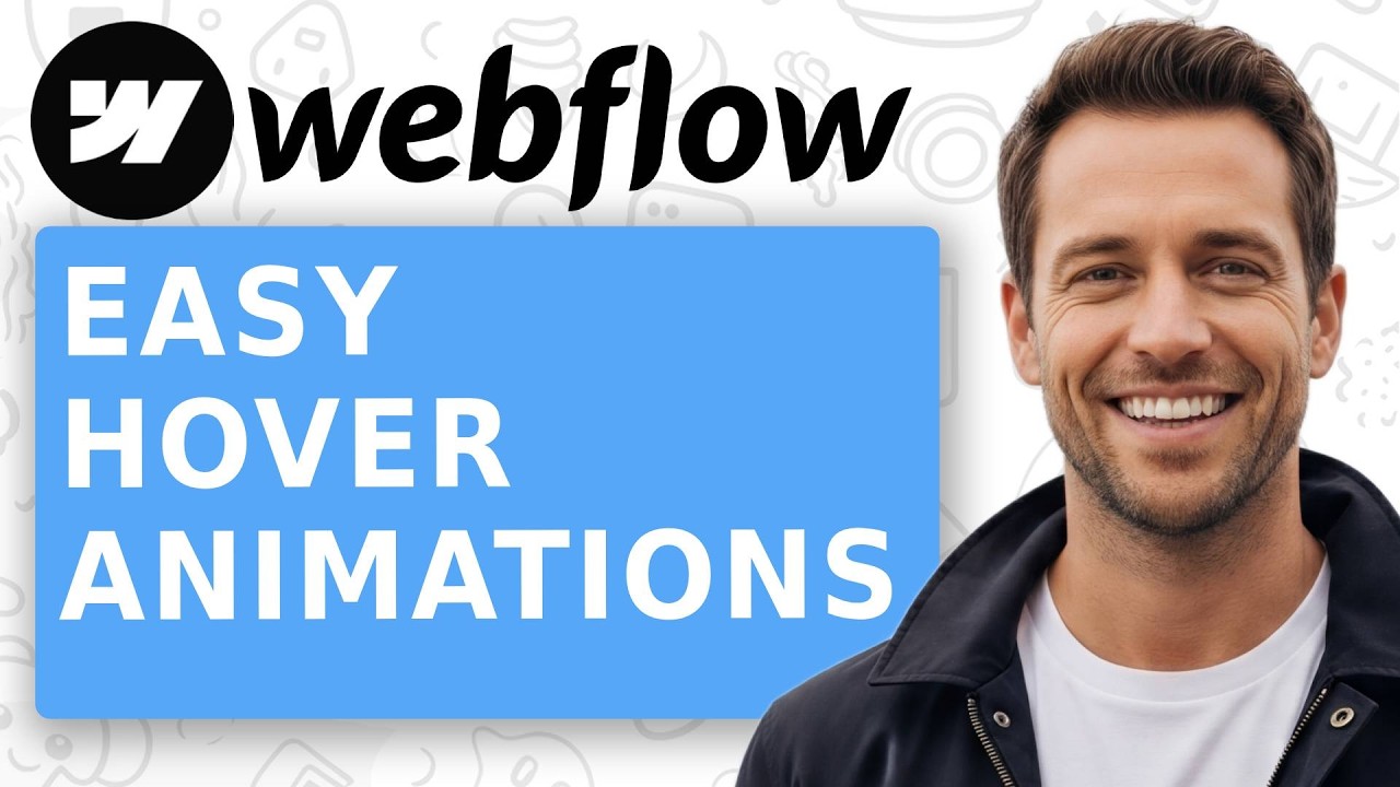 How to Webflow - Easy Hover Animations in Webflow - YouTube