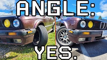 Mijn E30 325IX voorbereiden op driften - DIY stuurhoek- en driftmods