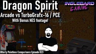 Dragon Spirit Arcade vs Turbografx 16 aka PC Engine and NES screenshot 5