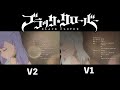 Black Clover Ending 3 V1 V2 Comparison『Back To The Dreamlight』