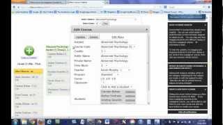 Editing And Updating Classes In Isis - Admin Side