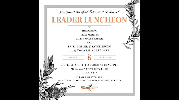 25th Annual Leader Luncheon
