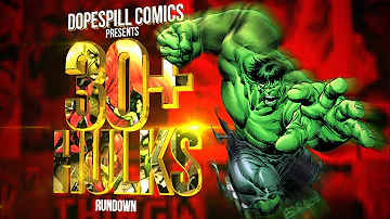How many incredible hulks were there?