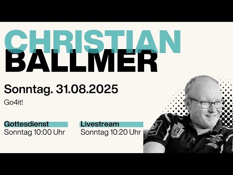 Gottesdienst vom 31.08.2025 - 10.20 Uhr