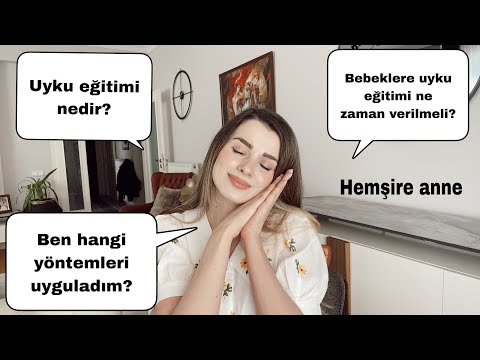 BEBEĞİME NASIL UYKU EĞİTİMİ VERDİM | Bebeklerde Uyku