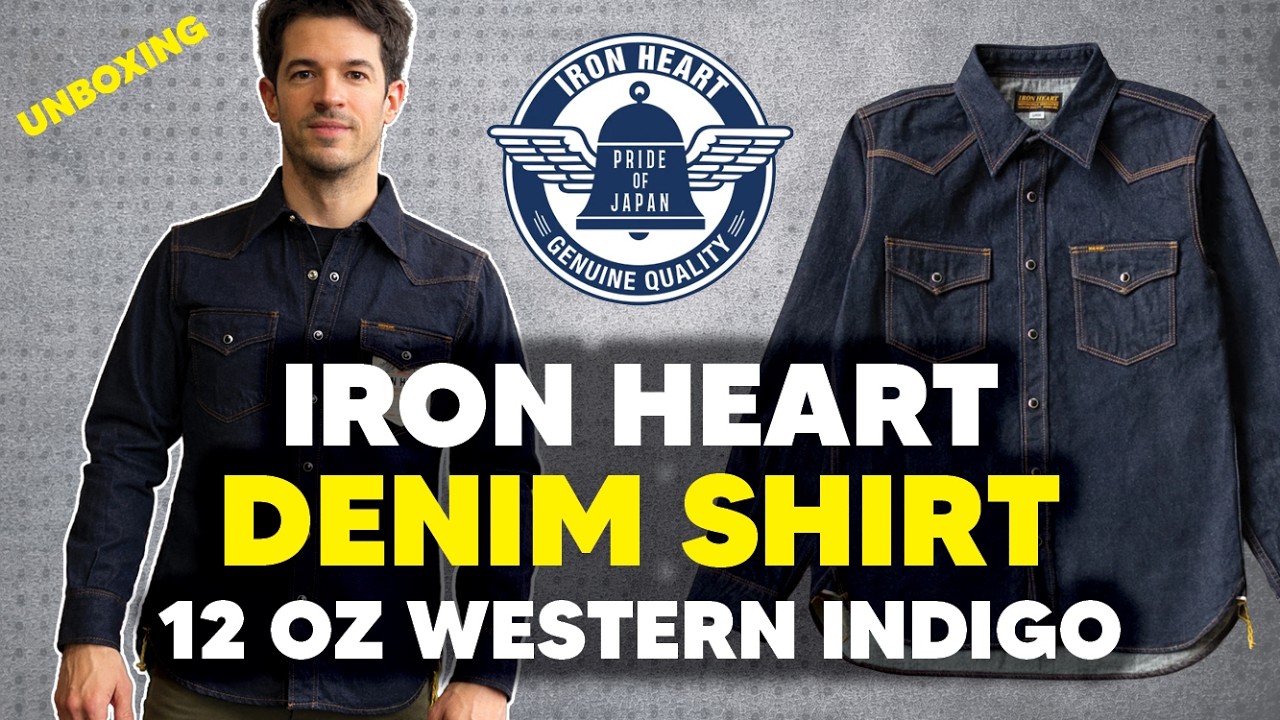 Iron Heart 12oz Selvedge Western Shirt (IHSH-33-IND) | First Impressions & Review