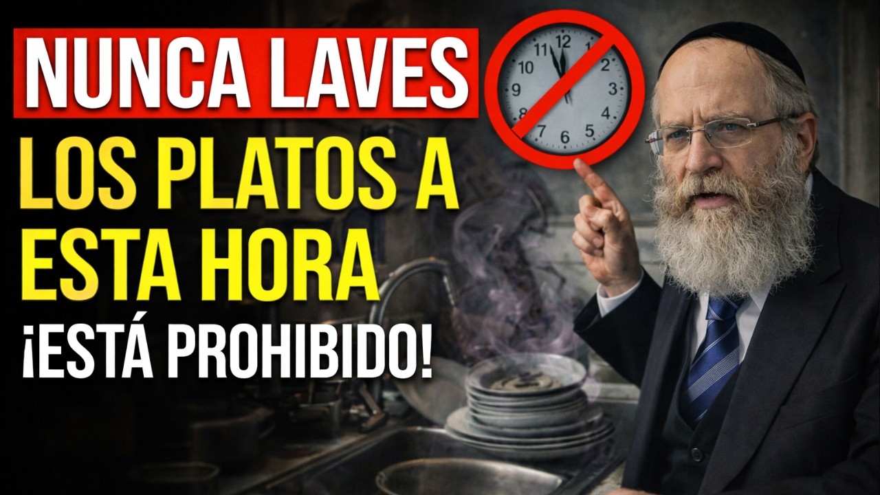 🔴НИКОГДА не мойте посуду в это время — древние еврейские раввины запрещали это по этой причине.