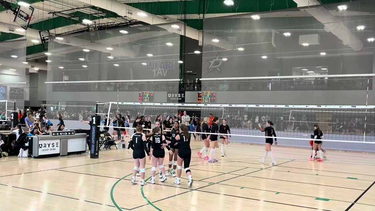 Rise vs Tulsa Power 15-2 1st set 25-22