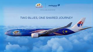 Introducing our Malaysia Airlines x Mumbai Indians Aircraft Livery