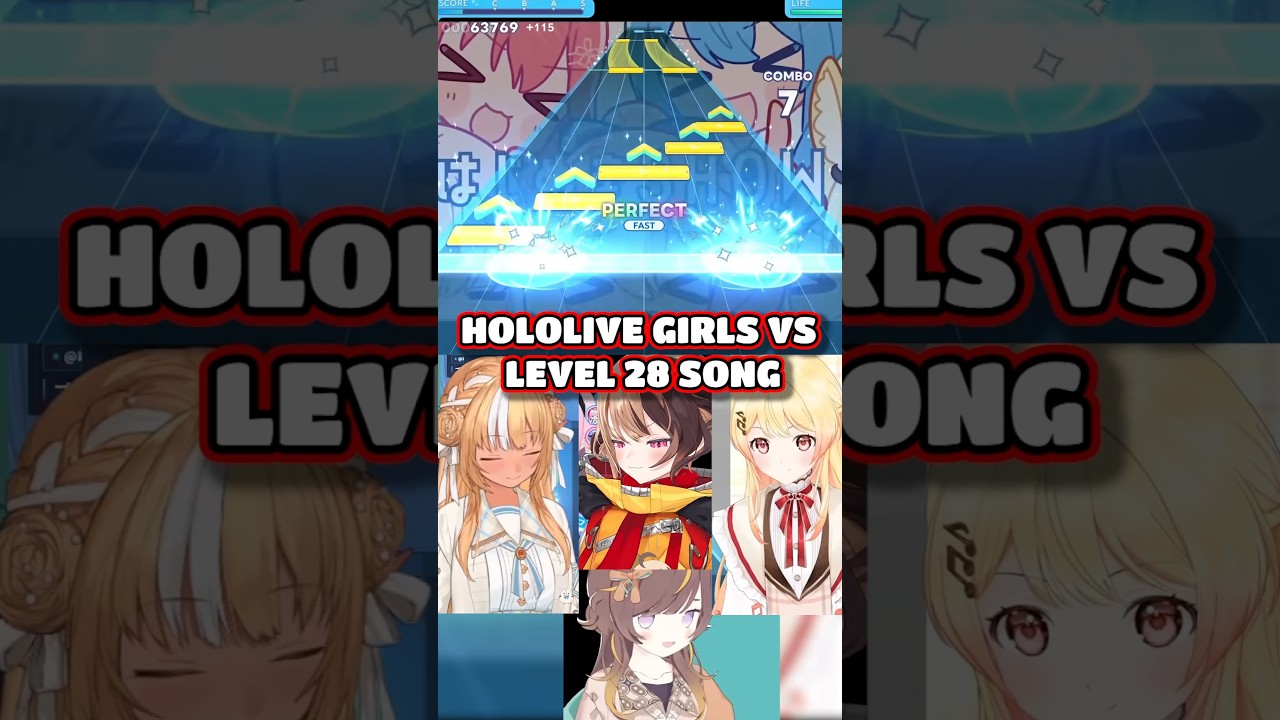 Hololive Girls vs. Level 28 Song in HoloDori