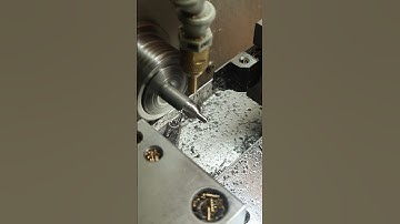 Алюминий на токарном станке с ЧПУ #schaublin #cnc #machine