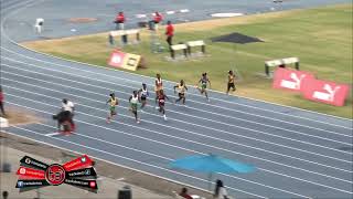 Girls 100m c4 h1: Youngster Goldsmith Classic