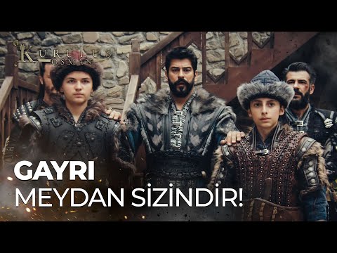 Osman Bey'in yiğitleri küffarın canına okudular - Kuruluş Osman 124. Bölüm