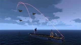 Russian Fighter Jets And Nato Aircraft Carrier Group Clashed In Crimea - Arma 3