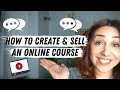 How To Create &amp; Sell An Online Course [For Beginners in 2020]