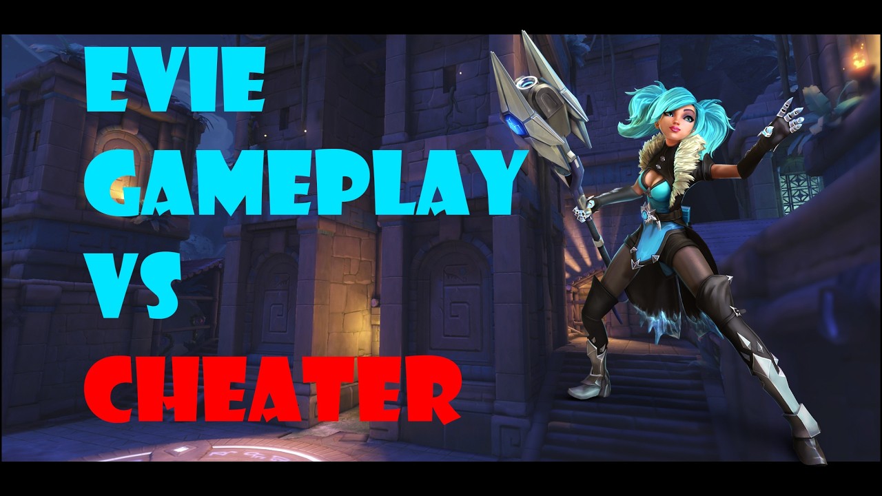 paladins - Cheating viktor got bullied so hard he had to quit mid game :(