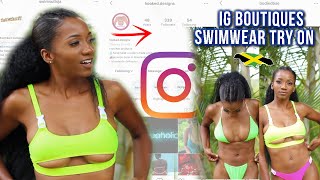 I TRY-ON SWIMWEAR from JAMAICAN INSTAGRAM COMPANIES and sweet Jesus! *must watch haul*