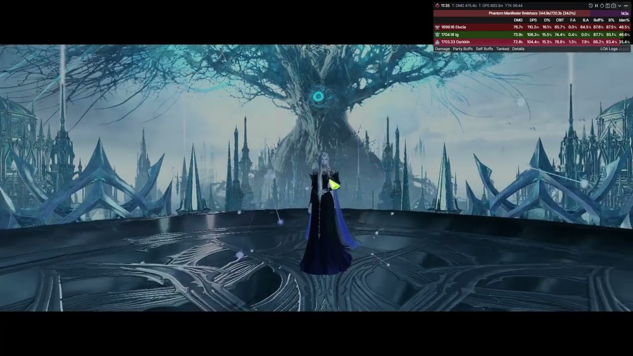 Lost Ark - Brelshaza V2 G2 Hard Week 1 - Barrage Artillerist PoV