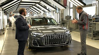 Exklusiver Einblick in Audi A8 Produktion und Interview mit Fred Schulze