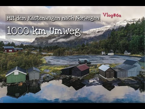 Norwegen Kastenwagen Roadtrip - Anfahrt auf Umwegen - VLOG6a