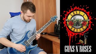 Guns N' Roses - Don't Cry solo guitar cover