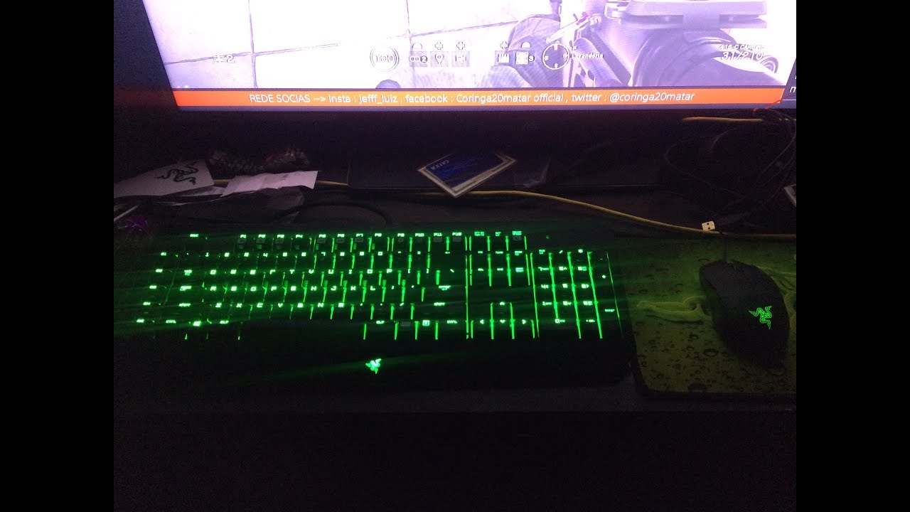 Mouse e teclado no ps4 configuracoes youtube