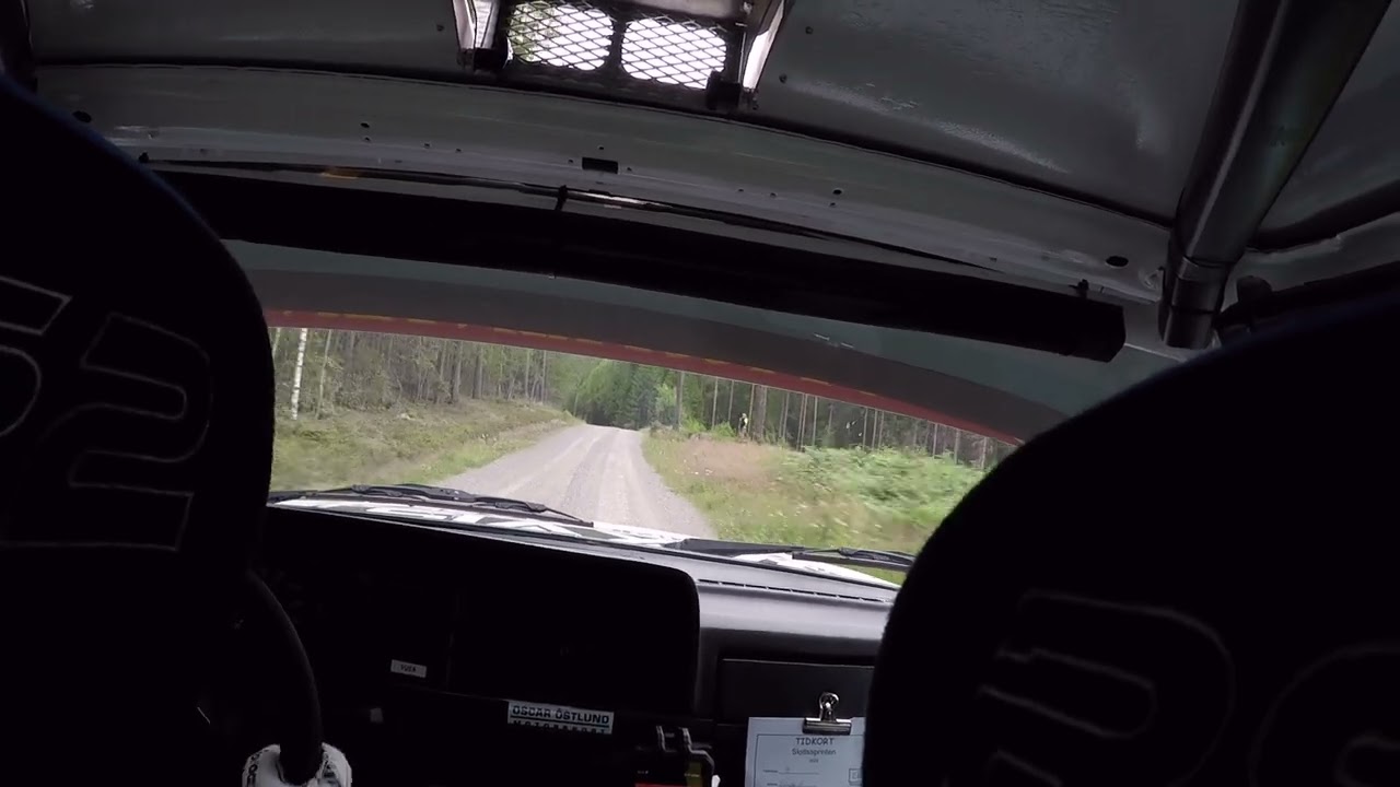 Slottssprinten 2025 SS1 Oscar Östlund & Daniel Andersson