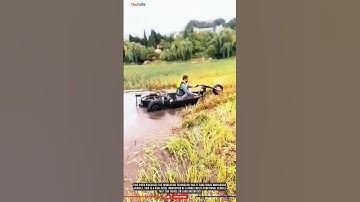 Innovation Technology Amphibious Vehicle: Land & Water Flexible, Modern Farm Solution