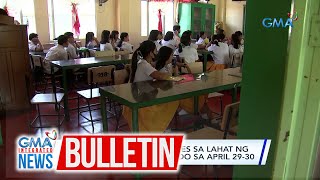 Deped Face-To-Face Classes Sa Lahat Ng Public Schools Suspendido Gma Integrated News Bulletin