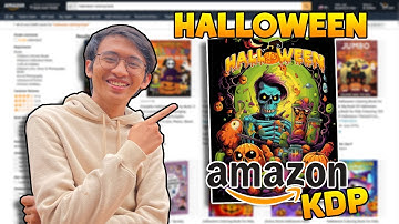 How To Make HALLOWEEN COLORING BOOK Using AI To Sell In Amazon KDP