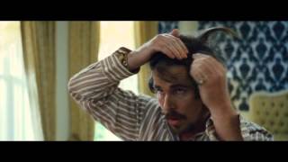 American Hustle Christian Bale Comb-Over Hair Scene