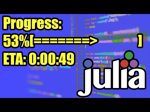Beautiful Progress Bar in Julia