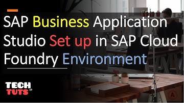 SAP Business Application Studio Set up In SAP Cloud Platform(Cloud Foundry)