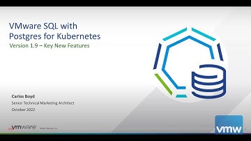 VMware SQL Postgres 1 9 demo