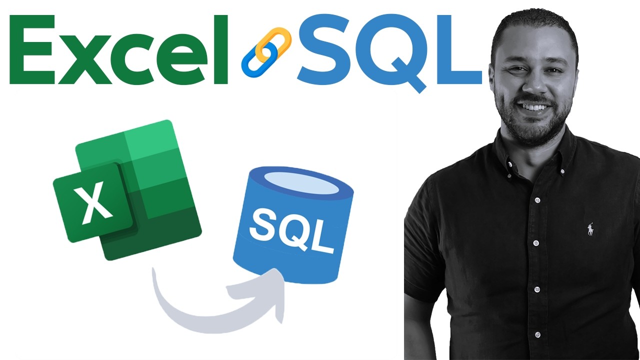 ربط قاعدة بيانات SQL Server بالاكسل بدون تعقيد