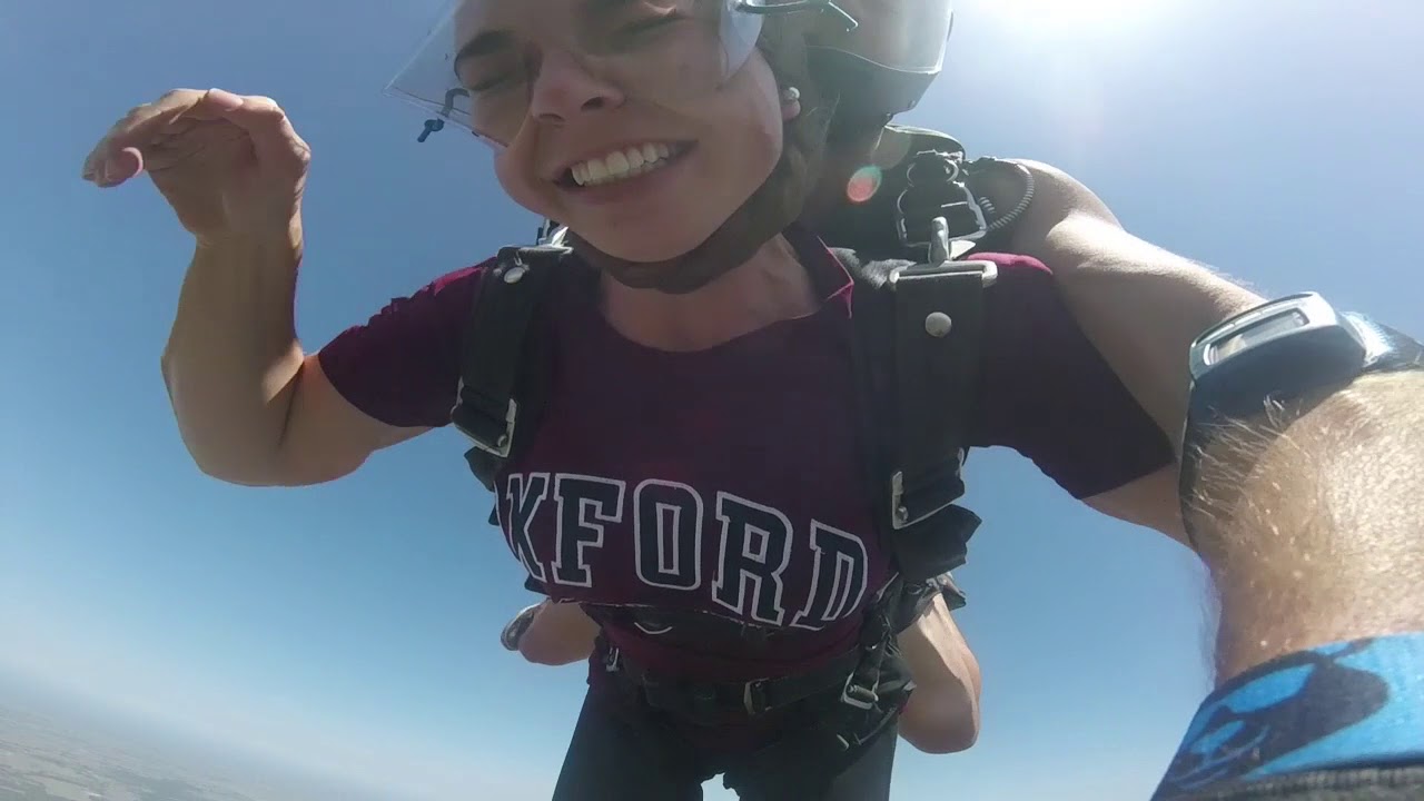 Tandem Skydive Samantha from Caldwell, TX YouTube