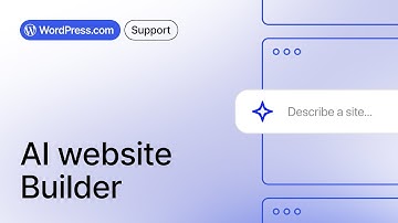 Create and launch your site with the AI website builder