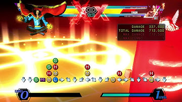 UMVC3 "Killing Thor TOD in lowest amount of hits." Challenge - 2 Hits